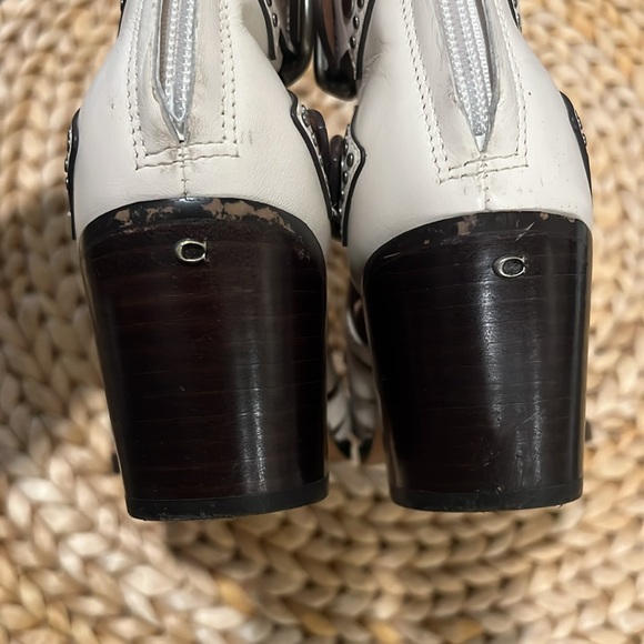 Coach Pheobe bootie in color chalk. Women’s size 6 - Picture 6 of 8